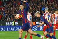 Barcelona mucizenin kıyısından döndü: Atletico Madrid finalde: 3-0