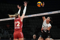 Galatasaray, Voluntari'ye set vermedi: 3-0