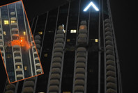 Dubai'de binaya İHA isabet etti