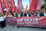Bayrampaşa'da 'geçim, özgürlük, adalet, seçim' yürüyüşü