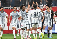 İstanbul derbisinde gülen Sarıyer