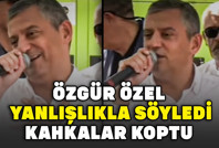 Özgür Özel yanlışlıkla söyledi kahkahalar koptu