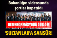 Filenin Sultanları'na bakanlık sansürü. Videoda şortlar kapatıldı