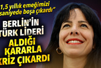 Berlin'in Türk lideri Elif Eralp kriz yarattı: "1,5 yıllık emeği 45 saniyede boşa çıkardı"