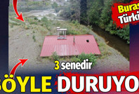 3 senedir böyle duruyor! Burası Türkiye