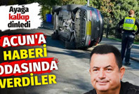 Acun Ilıcalı'ya haberi odasında verdiler. Ayağa kalkıp dinledi
