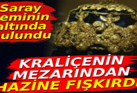 Kraliçenin mezarından hazine fışkırdı! Saray zeminin altında bulundu