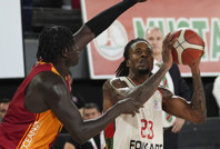 Karşıyaka, Galatasaray'ı uzatmada yıktı. El-amin maça damga vurdu