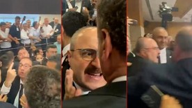 Köylüler komisyona alınmadı, Meclis'te arbede çıktı