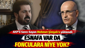 Esnafa var da fonculara niye yok? AKP'li Savcı Sayan Mehmet Şimşek'e yüklendi