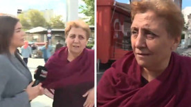 Muhabir bu cevabı hiç beklemiyordu! Kadının sözleri karşısında şaşkına döndü