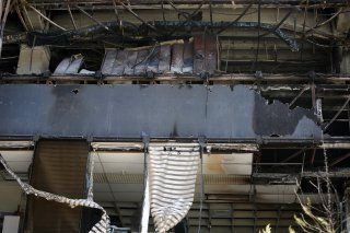 İsrail canlı yayında bombalamıştı: Son hali ortaya çıktı - Resim: 1