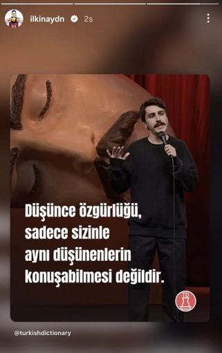 Milli voleybolcu İlkin Aydın'dan Deniz Göktaş için destek paylaşımı - Resim : 1