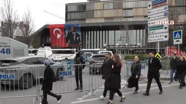 Şişli kayyumu polis eşliğinde belediyede