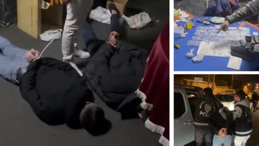 Kahvede uyuşturucu paketlerken 'paket' oldular