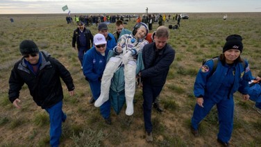 NASA'nın görevdeki en yaşlı astronotu: 70'inci yaşını böyle kutladı