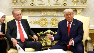 Erdoğan, Trump ile görüştü