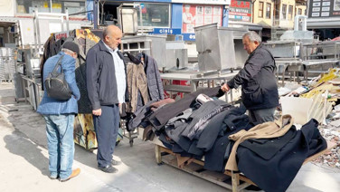 Dar gelirliye ikinci el bile lüks oldu