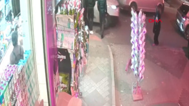 Bekçilerin 'dur' ihtarına uymayan sürücü aracıyla kaçarken kadına çarptı