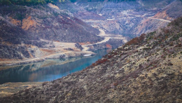 Baraj kuruma noktasına geldi, sondajlar başladı
