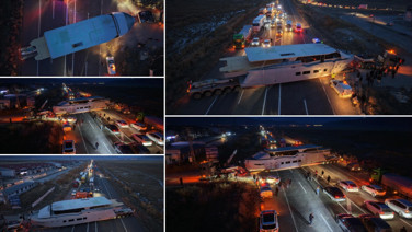 Van'dan yola çıkan yat Erzurum'da karaya oturdu