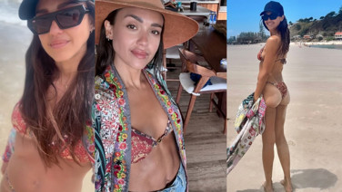 Ünlü oyuncu deniz tatilini unutamıyor