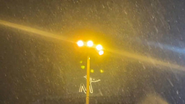 İstanbul’da kar başladı