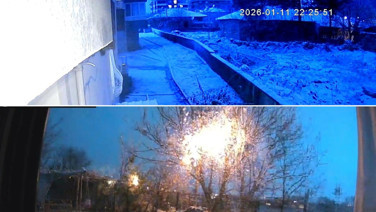 Kar yağışı öncesinde gökyüzü aydınlandı