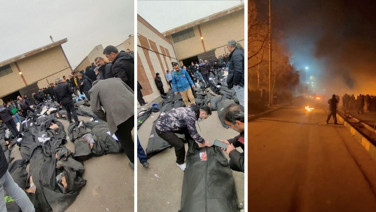 'Katliam' alarmı: İran'da ceset torbaları üst üste yığıldı, ölü sayısı saatler içinde üçe katlandı