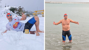 Kar altında yüzdü, ne yiyerek zinde kaldığını açıkladı