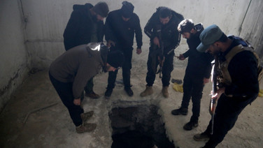 Stadyuma çıkan PKK tüneli