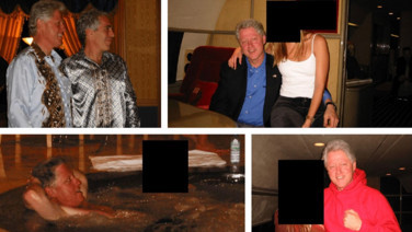 Clintonlara şok Epstein suçlaması