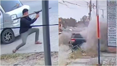 Belediye başkanının aracına pusu: Roketatarla vurdular