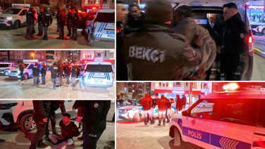 Hasarlı kaza sonrası ortalık karıştı: 5 gözaltı