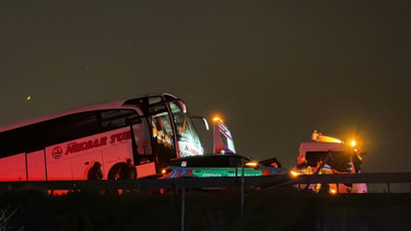TEM'de zincirleme kaza! Ankara istikameti trafiğe kapandı