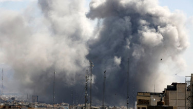 Fotoğraflarla ABD-İsrail-İran krizi: Orta Doğu'da başkentlere füze yağıyor