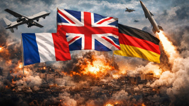 Fransa, İngiltere ve Almanya'dan İran açıklaması: Savunma eylemlerine hazırız
