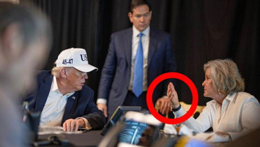 Trump'ın sağ kolunun fotoğrafı tepki çekti: Güvenlik ihlali mi yaptı?