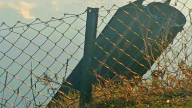 İran'dan atılan füze vuruldu, parçaları Hatay'a düştü