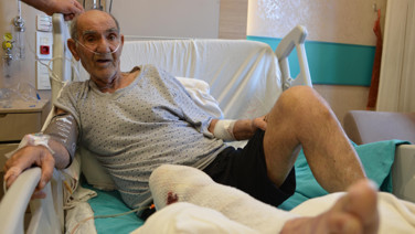 Ustalığına güvendi, bacağını hissetmiyor: Kimse sakın kullanmasın