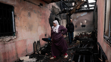 Yahudi yerleşimciler kontrolden çıktı: Filistinlilerin evlerini yaktılar