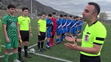 Hakemden alkış alan hareket: 'Önce sağlık' dedi, maçı oynatmadı