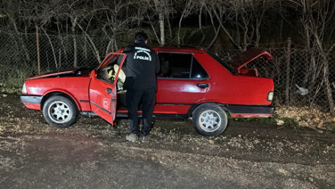 Park halindeki otomobil kundaklandı