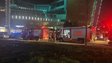 Alışveriş merkezinde yangın paniği