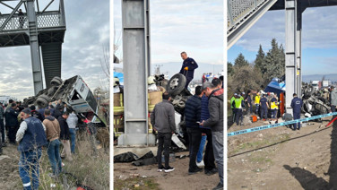 Ankara’da halk otobüsü üst geçide çarptı: Çok sayıda ölü ve yaralı var