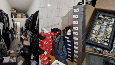Rolex, Gucci, Hermes, Prada... Eve baskında yüzlerce sahte ürün ele geçirildi