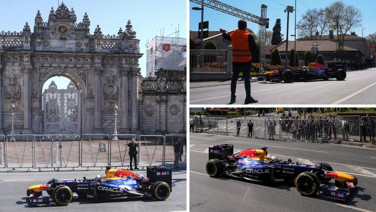 İstanbul sokaklarında 6 yıl sonra Formula 1 sesleri yankılandı