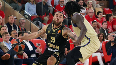 EuroLeague'de son play-off bileti Monaco'ya gitti