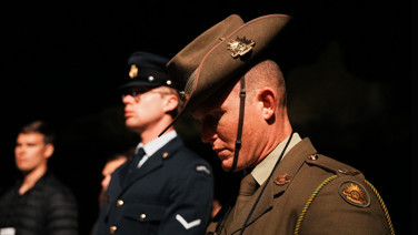 Anzak Koyu'nda geleneksel "Şafak Ayini" yapıldı