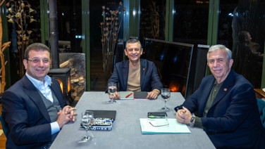 Özel, İmamoğlu ve Yavaş'tan ortak mesaj: Türkiye'ye hep birlikte umut olacağız